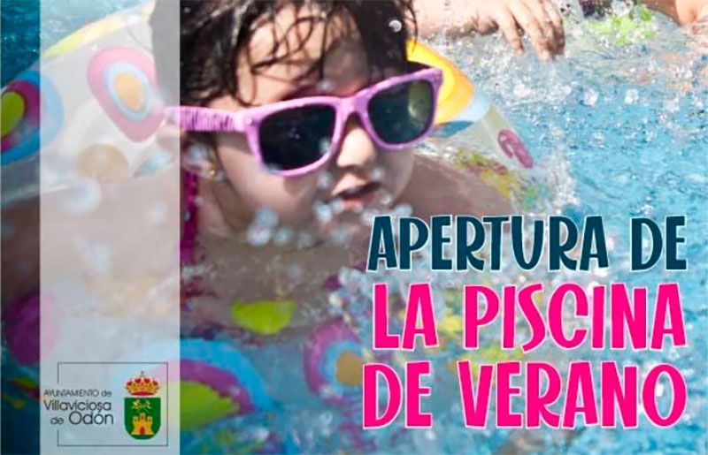 Villaviciosa de Odón | La piscina de verano de Villaviciosa de Odón inaugura la temporada el próximo sábado 11 de junio