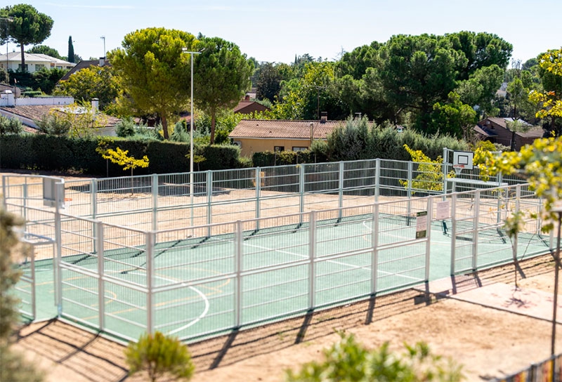 Boadilla del Monte | Finalizada la construcción de la nueva pista multideportiva del parque Mary Paz Pondal