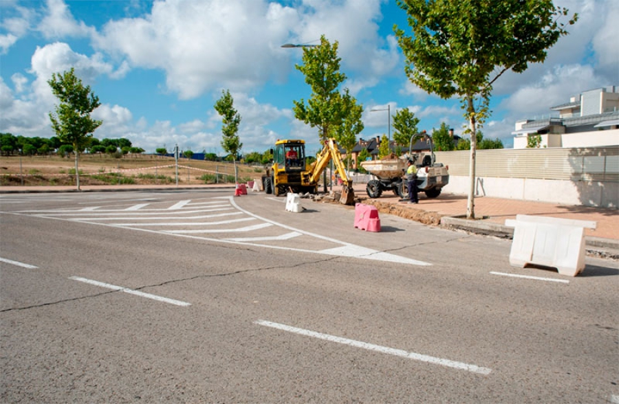 Boadilla del Monte | En marcha la construcción de dos nuevas rotondas para mejorar la seguridad vial