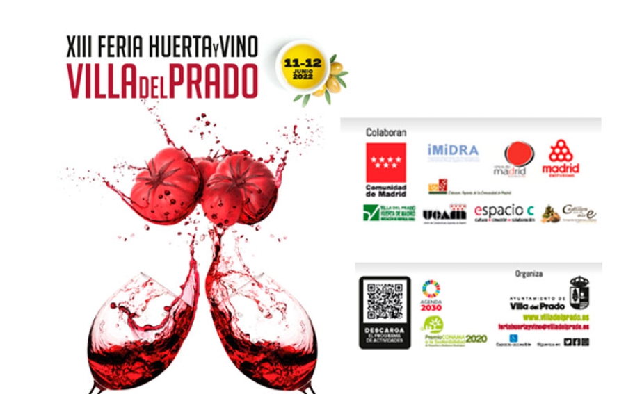 Villa del Prado | Villa del Prado en junio la XIII Edición de «Feria Huerta y Vino»