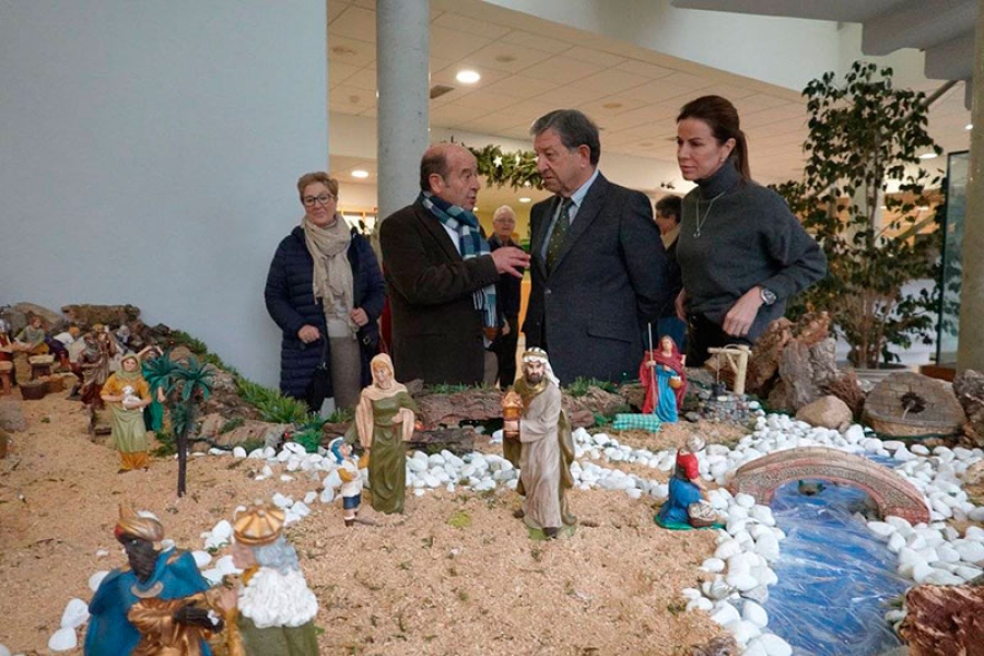 Villanueva de la Cañada | El C.C. El Molino acoge el belén de la Asociación de Mayores