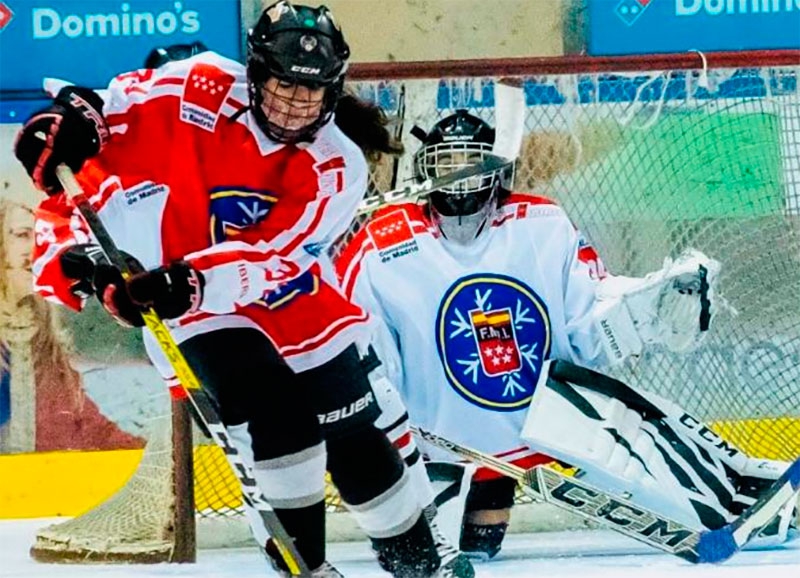 Galapagar | La galapagueña Lucía Díaz Cardeña, convocada por la Selección Española Femenina U18 de Hockey Hielo