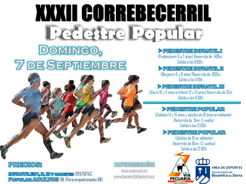 Becerril de la Sierra | Becerril de la Sierra acoge la XXXII Pedestre Popular “Correbecerril 2025”