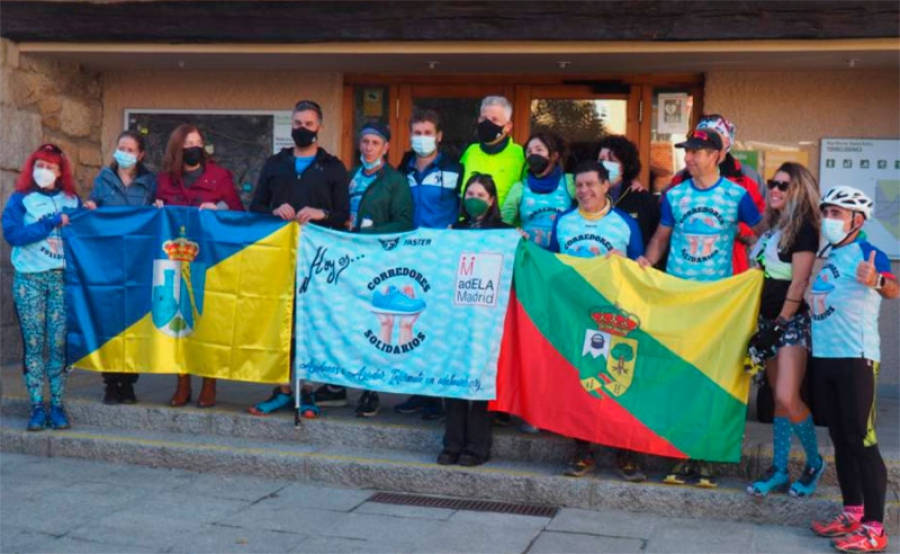 Torrelodones | El Alcalde de Torrelodones acompañó a “Corredores Solidarios” en su lucha contra la ELA