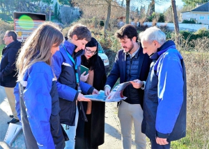 Villaviciosa de Odón | Prosiguen los trabajos necesarios para la redacción del proyecto de renovación del colector de saneamiento de la Avenida de los Viveros