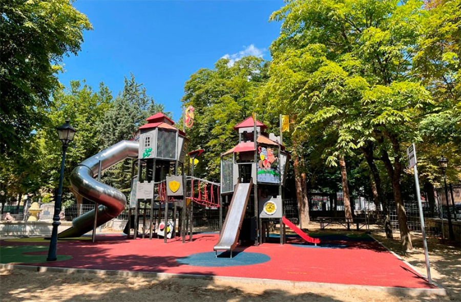 San Lorenzo de El Escorial | El ayuntamiento renueva sus parques y zonas de juego infantiles con una inversión de 290.000 euros