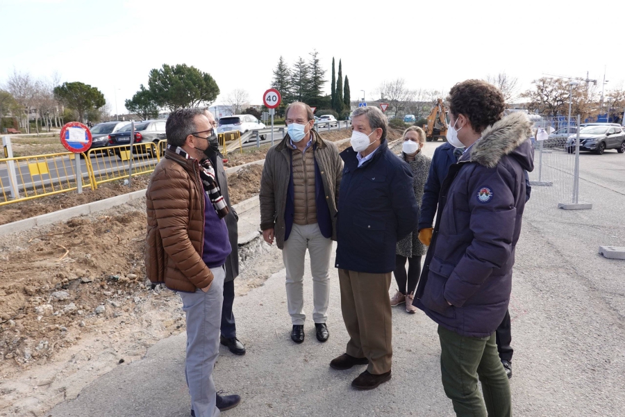 Villanueva de la Cañada | En marcha la construcción de la senda ciclable del Sector 4