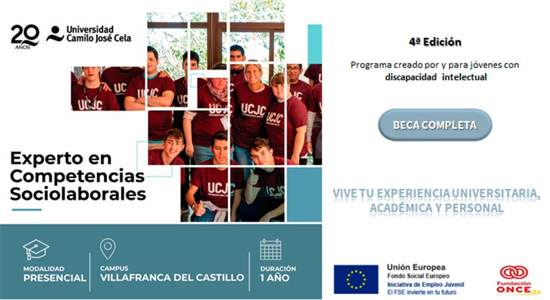 Villanueva del Pardillo | Programa para jóvenes con discapacidad intelectual