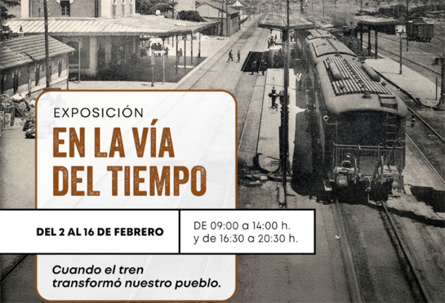 Collado Villalba | La Casa de Cultura acoge la exposición ‘En la vía del tiempo: cuando el tren transformo nuestro pueblo’, que repasa el papel del ferrocarril en la historia de Collado Villalba