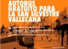 Boadilla del Monte | El Ayuntamiento ofrece autobús gratuito a los empadronados para ir a la San Silvestre Vallecana