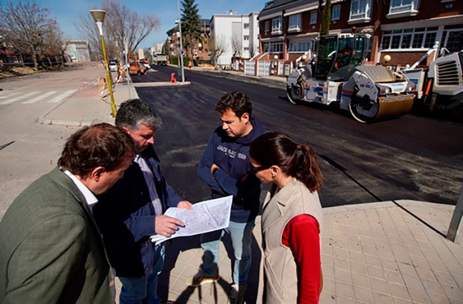 Las Rozas | 460.000 euros para mejorar el asfaltado en La Marazuela, zona Centro y Monte Rozas