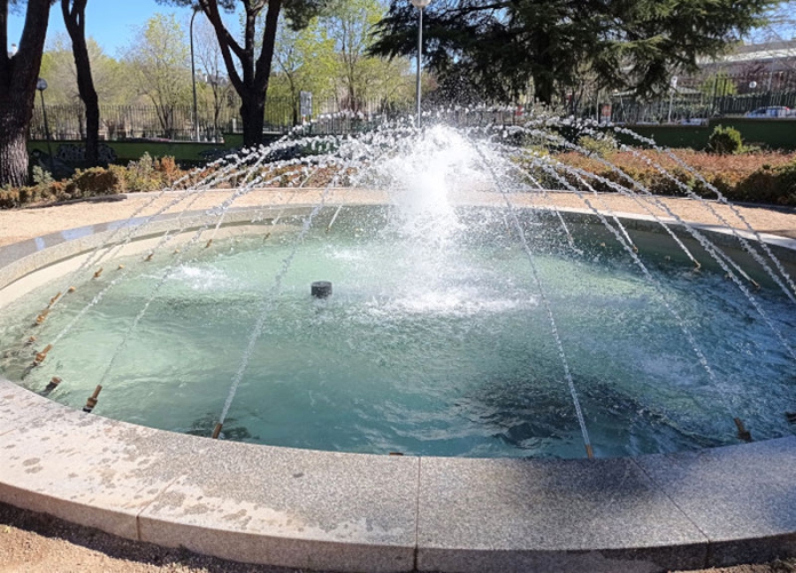 Collado Villalba | Rehabilitación de la fuente ornamental del Parque de Peñalba