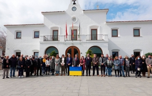 Villanueva de la Cañada | Concentración silenciosa en solidaridad con Ucrania