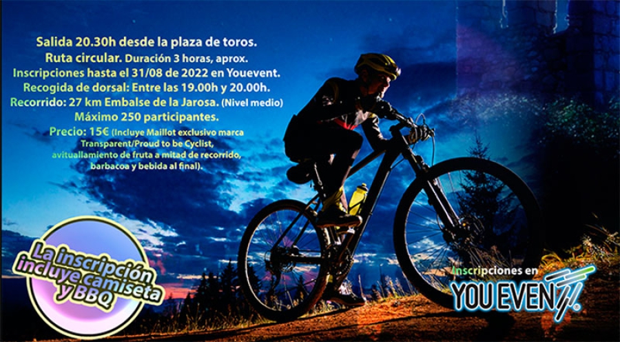 Guadarrama | Abiertas las inscripciones para la VI Ruta Nocturna “Altos de La Jarosa”