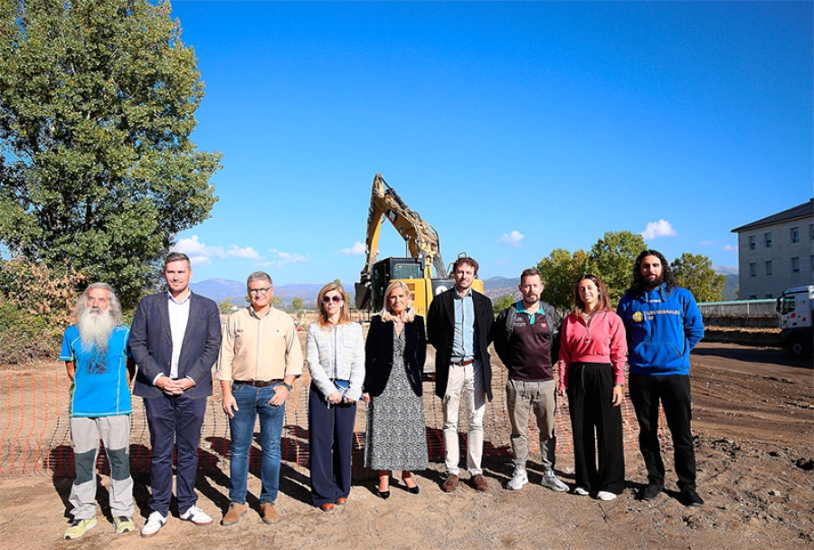 Collado Villalba | Atrás  Arrancan las obras del Pabellón Multipistas de Collado Villalba