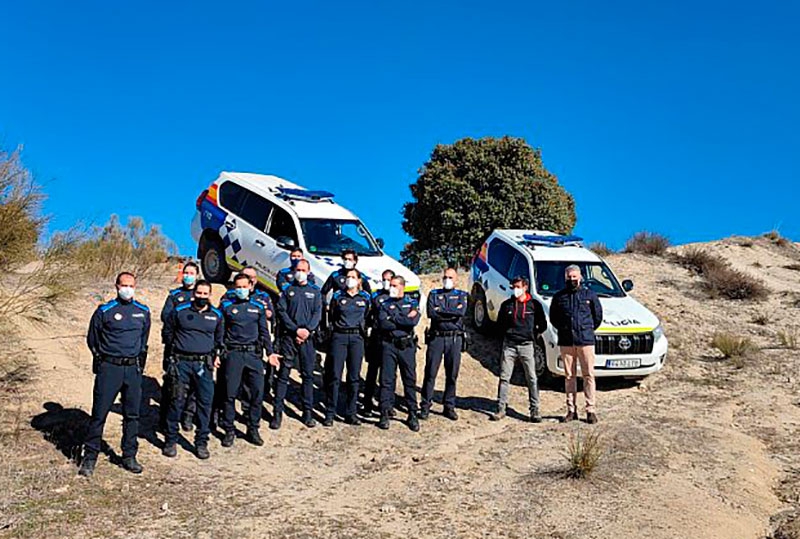 Villanueva del Pardillo | La Policía Local ha realizado un curso de perfeccionamiento de conducción para vehículos todoterreno