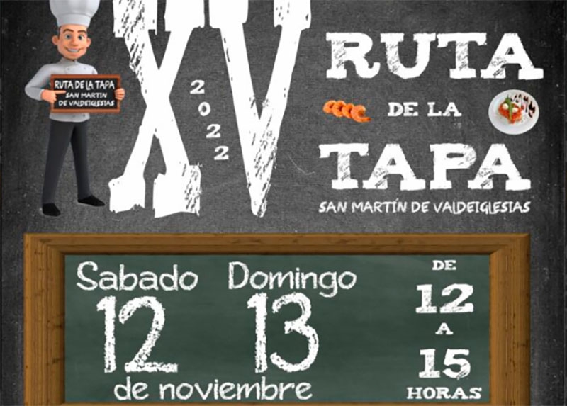 San Martín de Valdeiglesias | San Martín de Valdeiglesias organiza la XV Ruta de la Tapa