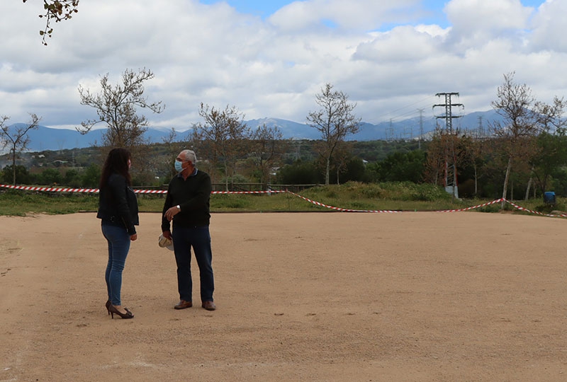 Galapagar | El Ayuntamiento renueva la pista de chito