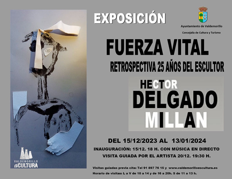 Valdemorillo |  Exposición retrospectiva de Héctor Delgado Millán en la Giralt Laporta
