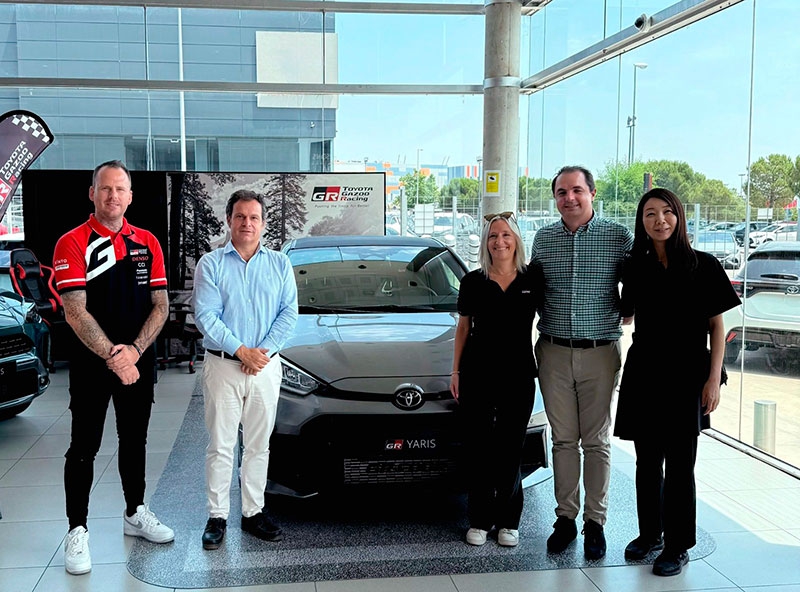 TOYOTA KOBE | Toyota Gazoo Racing visitó las instalaciones de Kobe Motor para reforzar su apuesta por la competición