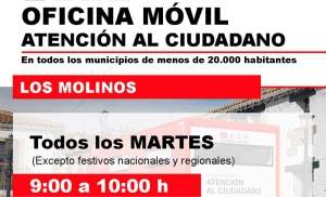Los Molinos | La Oficina Móvil de Atención al Ciudadano de la Comunidad de Madrid llega a Los Molinos