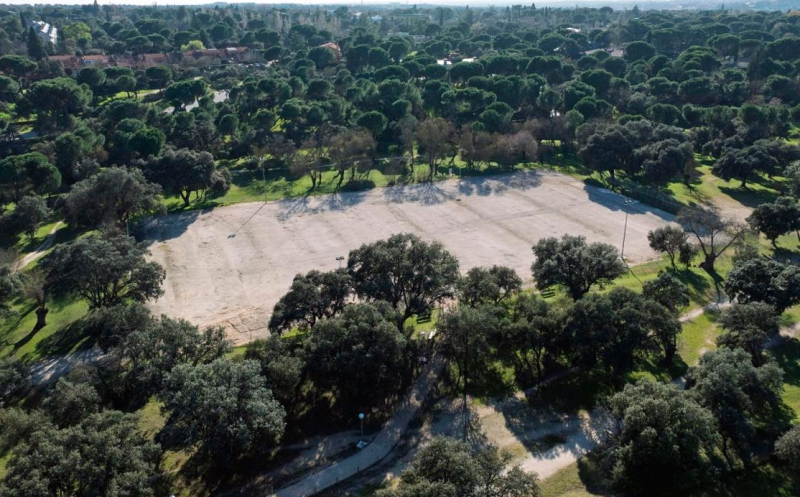 Boadilla del Monte | El Ayuntamiento convertirá en zona verde y deportiva la parcela del antiguo campo de fútbol de Montepríncipe