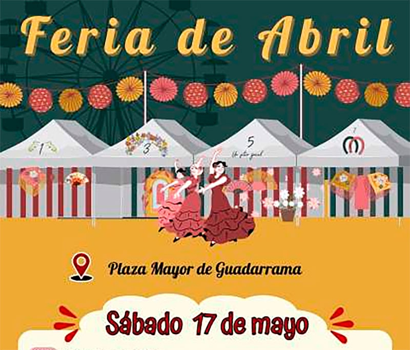 Guadarrama | La Plaza Mayor de Guadarrama acoge este sábado la Feria de Abril