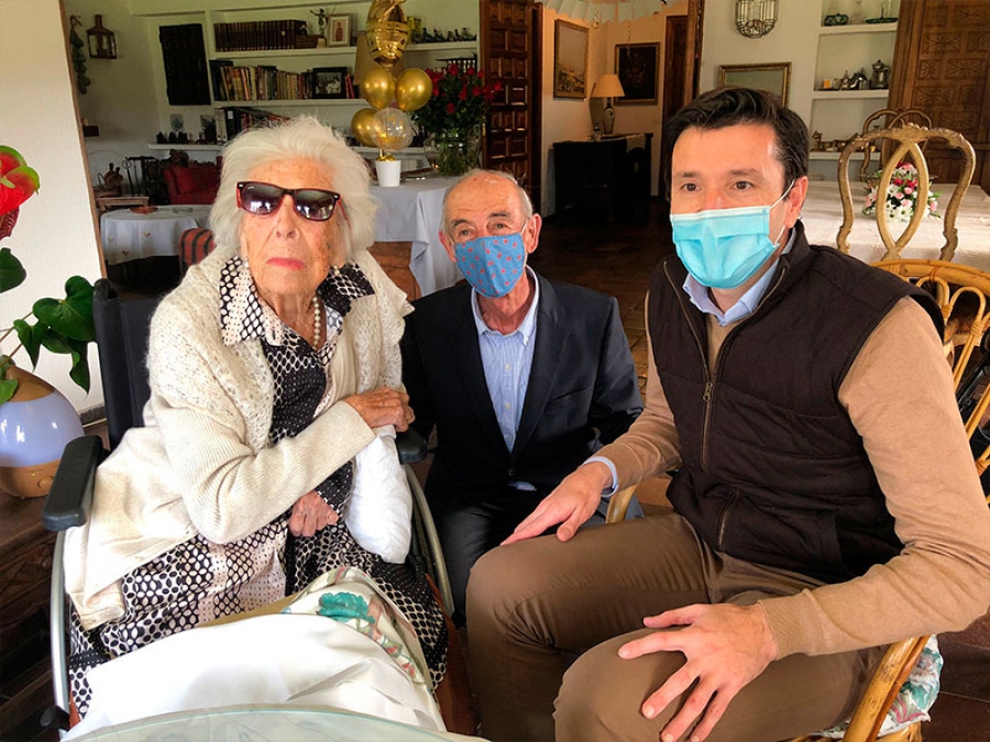 Valdemorillo | La localidad honra a sus nuevos vecinos centenarios