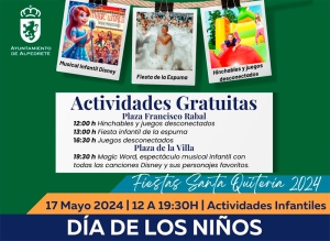 Alpedrete | Viernes 17 de mayo, Día de los Niños en las Fiestas de Santa Quiteria