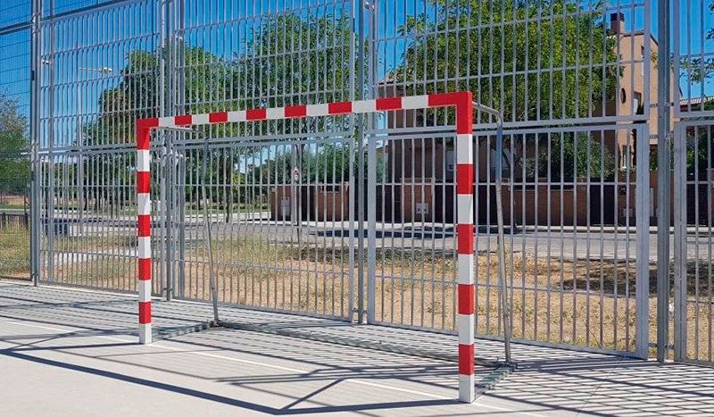 Villanueva de la Cañada | Finalizan las obras de mejora en las pistas al aire libre de la calle Brasil