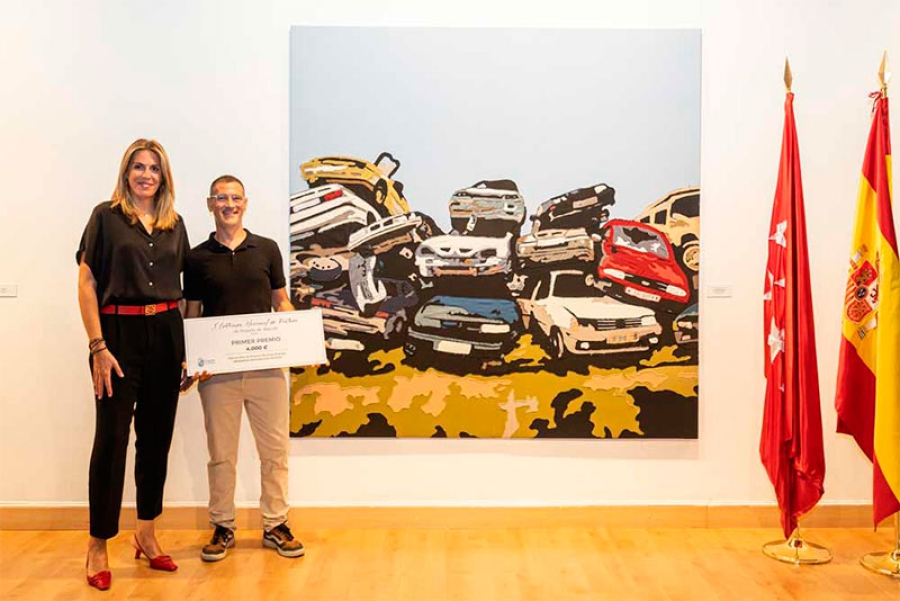 Pozuelo de Alarcón | Roberto Martínez Rodrigo se alza con el primer premio del X Certamen de Pintura de Pozuelo de Alarcón