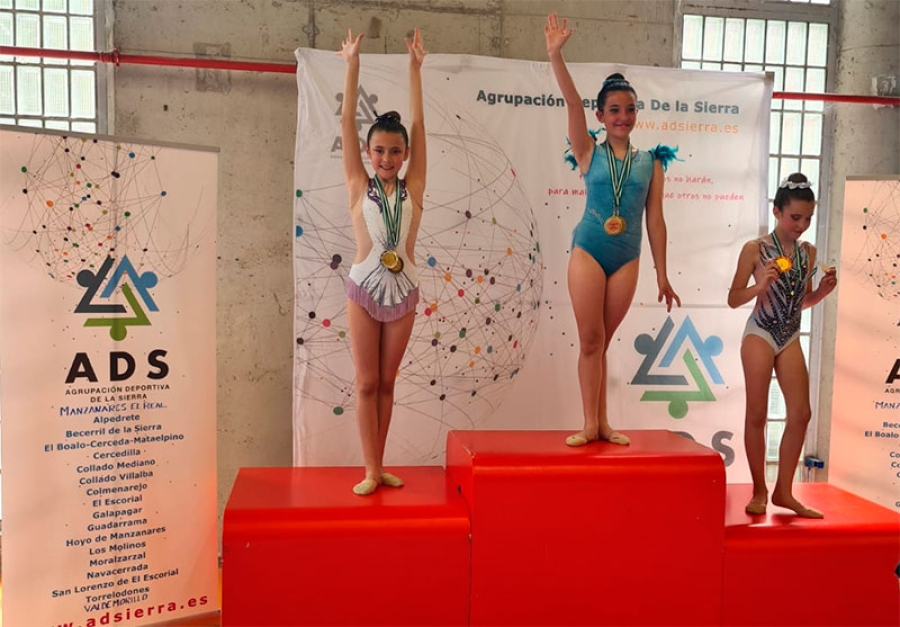 Los Molinos | Segunda Zonal de Gimnasia Rítmica en El Boalo: Jimena y Ruth destacan por su brillante actuación