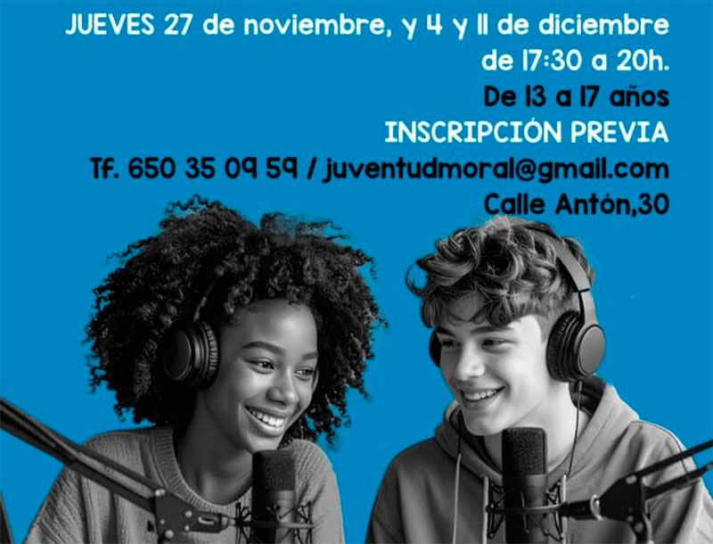 Moralzarzal | Primer Taller de Podcast #JuventudMoral