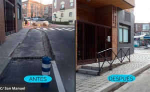 Majadahonda | Majadahonda sigue renovando sus calles: más de 168.000 euros invertidos en mejorar la accesibilidad de varias vías y paseos