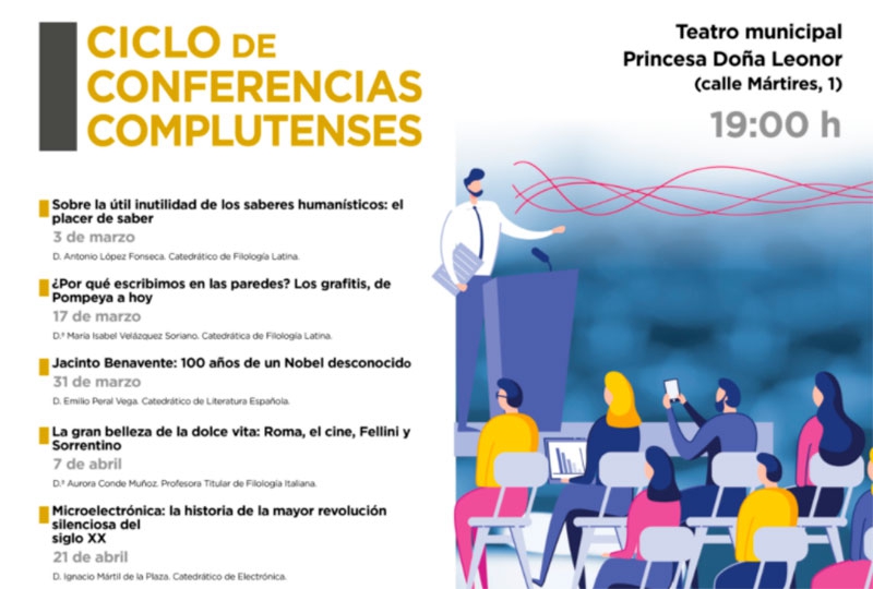 Boadilla del Monte | El ciclo de conferencias "Complutenses en Boadilla" abordará temas académicos de interés general