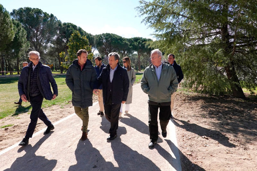 Villanueva de la Cañada | Inauguradas las sendas ciclables de La Baltasara y El Pinar