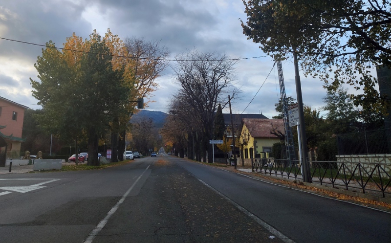 Guadarrama | Comienzan las obras de remodelación del Paseo de la Alameda