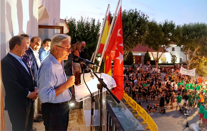 Villanueva de la Cañada | El pregón de Javier Montesol inaugura las Fiestas Patronales