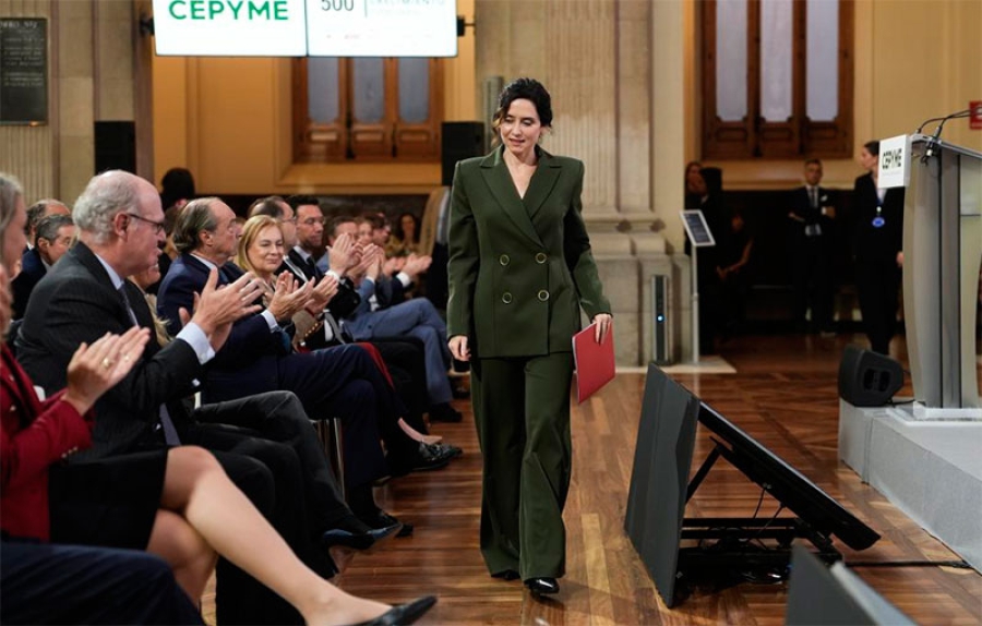 Díaz Ayuso elogia la “admirable capacidad de resistencia” de las pymes españolas: “Son nuestros grandes embajadores ante el mundo”