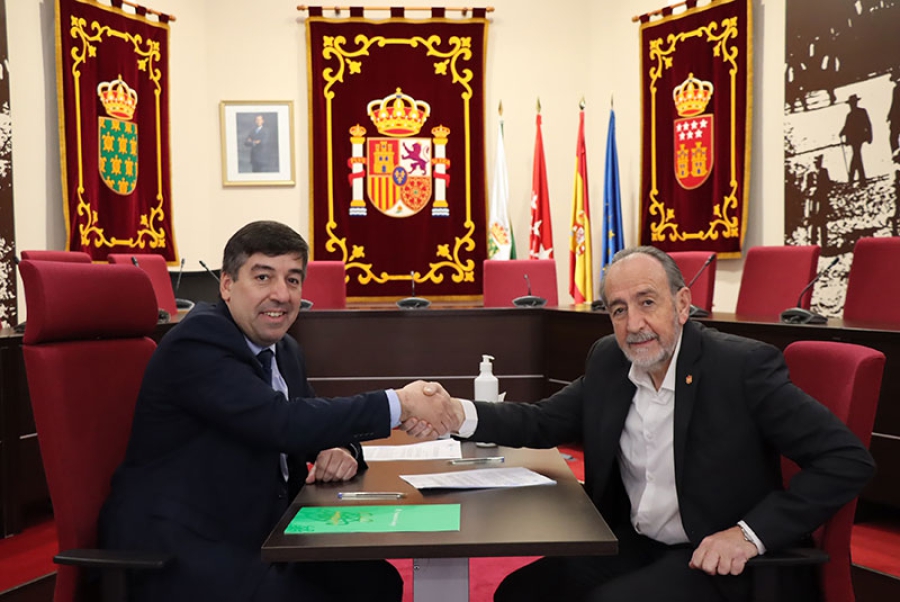 Galapagar | Convenio de colaboración para la organización y celebración de la competición local de fútbol-7