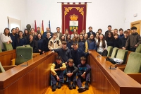 Villanueva de la Cañada | Visita de alumnos alemanes a la Casa Consistorial