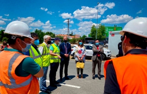 Majadahonda |  Arrancan las obras para la construcción de la pasarela peatonal de Roza Martín