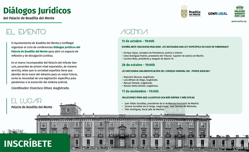 Boadilla del Monte | Segunda jornada de los "Diálogos Jurídicos del Palacio"