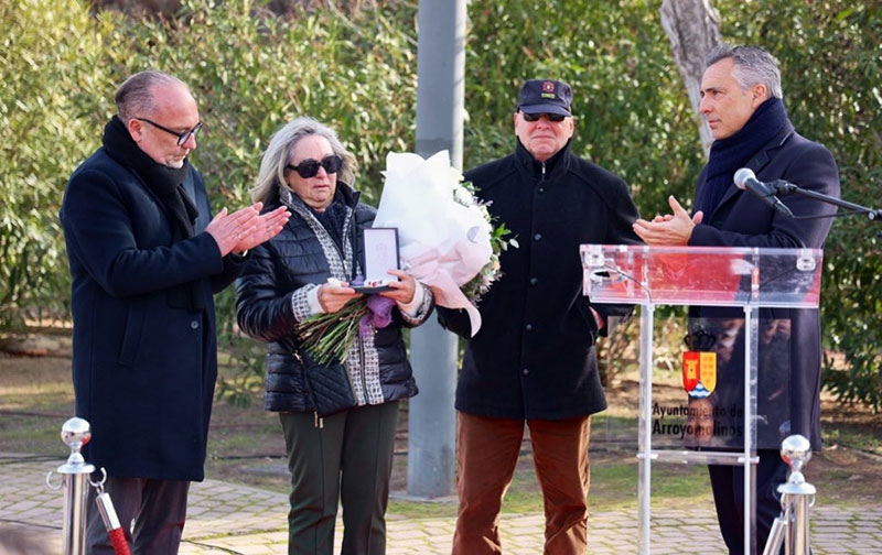 Arroyomolinos | Homenaje a Sergio Benavente, bombero fallecido en acto de servicio, vecino de Arroyomolinos