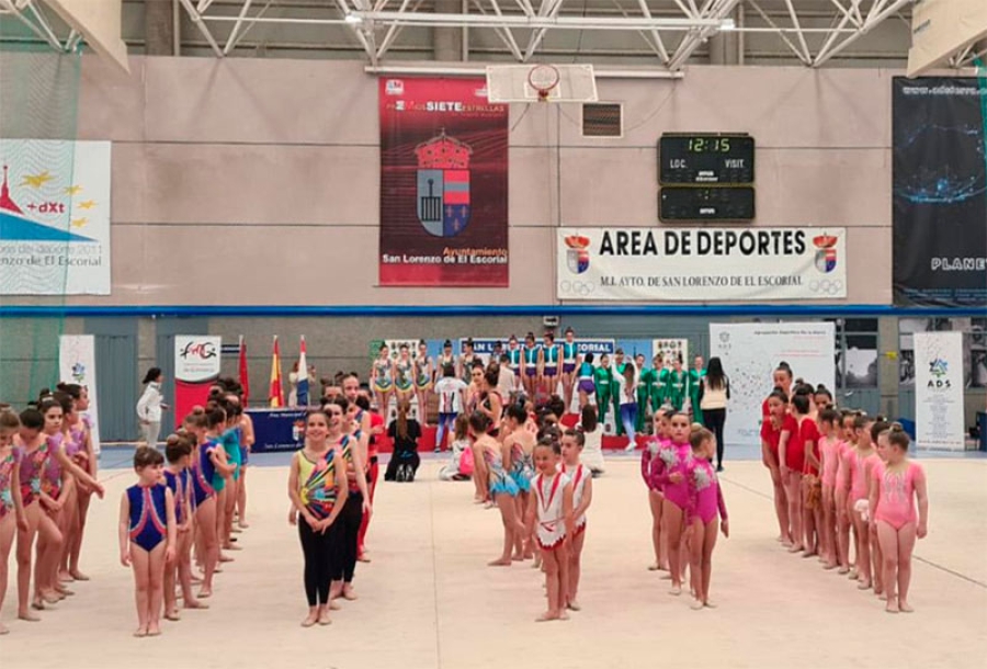 San Lorenzo de El Escorial | Más de 1.000 deportistas se dan cita este fin de semana en tres competiciones de gimnasia rítmica