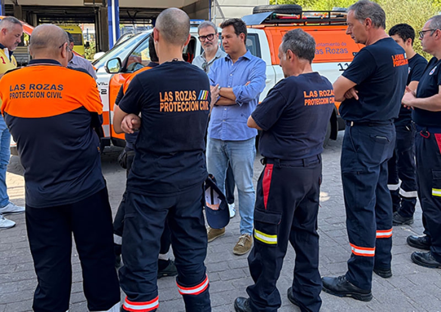 Las Rozas | Protección Civil cuenta con un nuevo vehículo de extinción de incendios