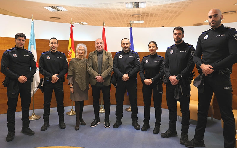 Arroyomolinos | Arroyomolinos incorpora otros cinco agentes a la plantilla de la Policía Local