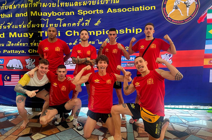 Galapagar | Un equipo de Muay Thai galapagueño cosecha grandes éxitos en el Mundial de Tailandia