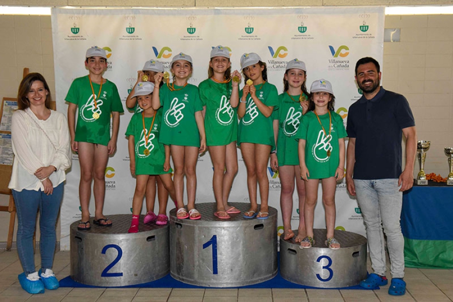Villanueva de la Cañada | La Escuela Municipal de Natación gana el VIII Campeonato de Jóvenes Nadadores