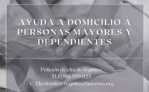 El Boalo, Cerceda, Mataelpino | Ayuda a personas mayores y dependientes